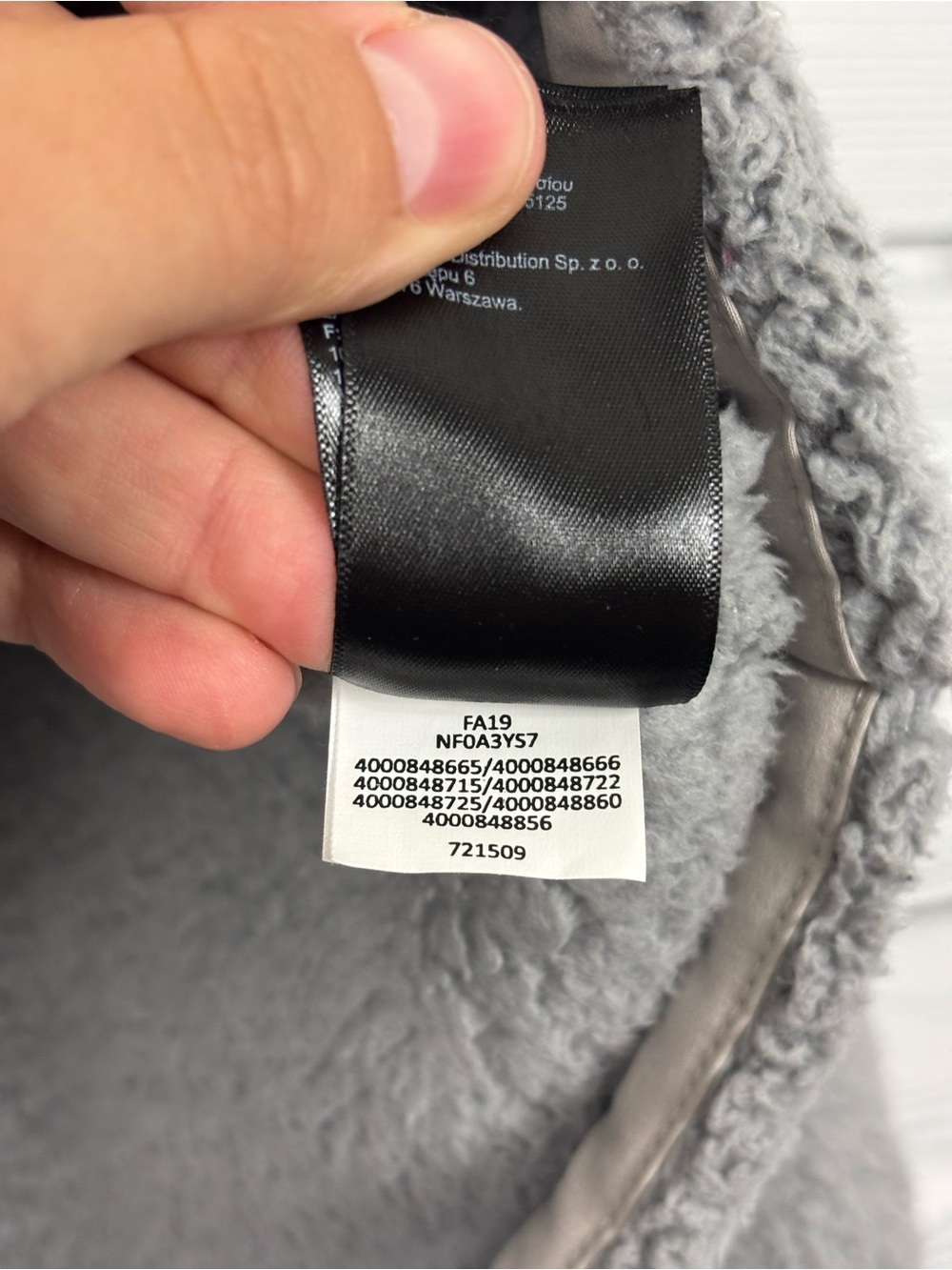 The North Face Campshire Sherpa 1/2 Zip Pullover Hoodie Gray Size Large - Picture 7 of 10